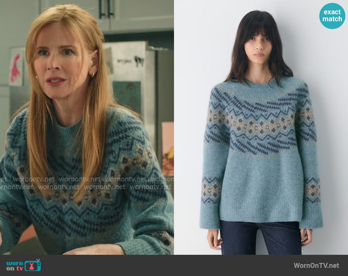 Wilfred Harlow Sweater worn by Katherine Walter (Sarah Rafferty) on My Life with the Walter Boys Wilfred Harlow Sweater worn by Katherine Walter (Sarah Rafferty) on My Life with the Walter Boys