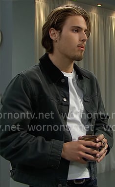 Will's grey jacket on The Bold and the Beautiful