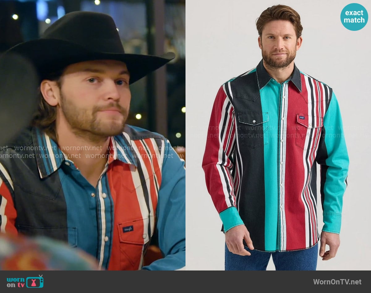 Jesse's Wrangler shirt