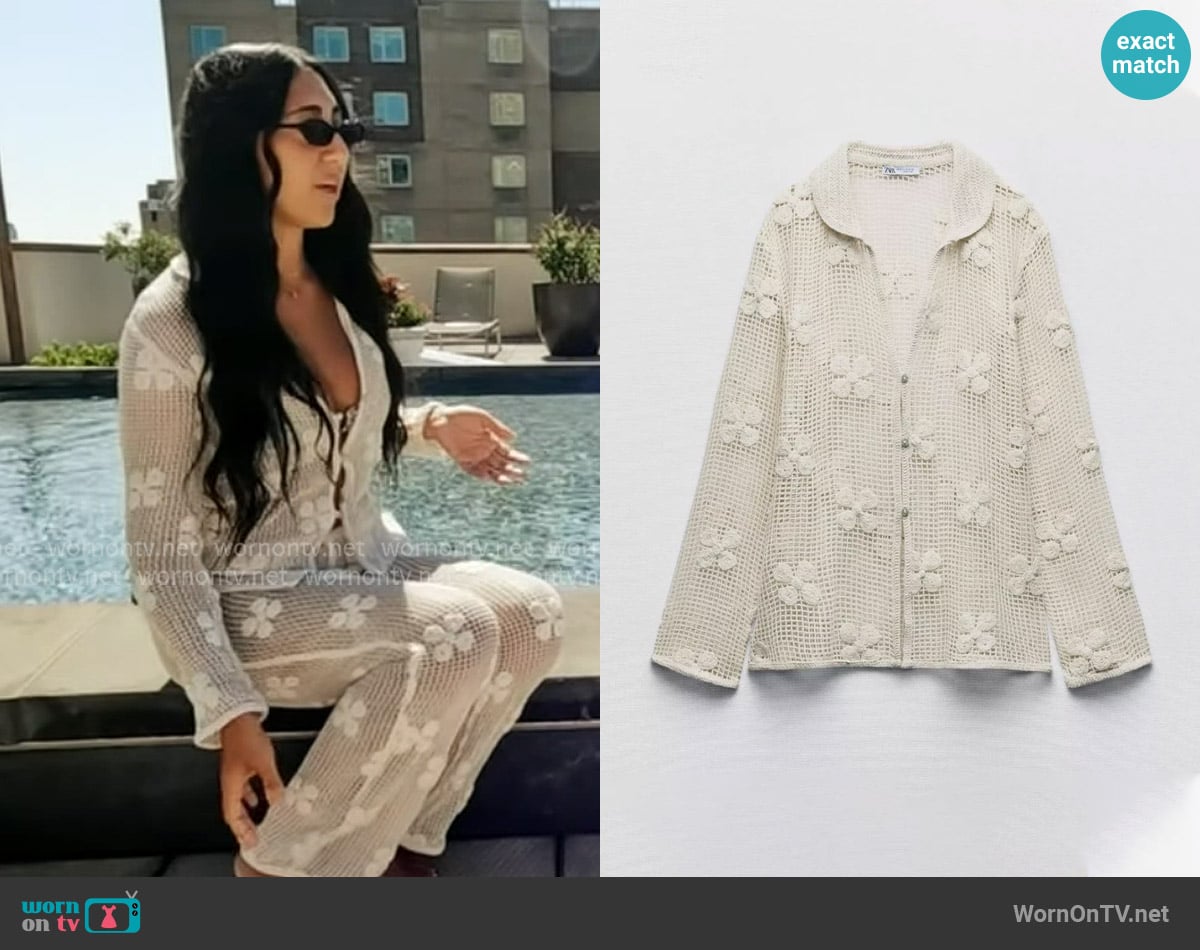 Jadyn Azar's Zara top