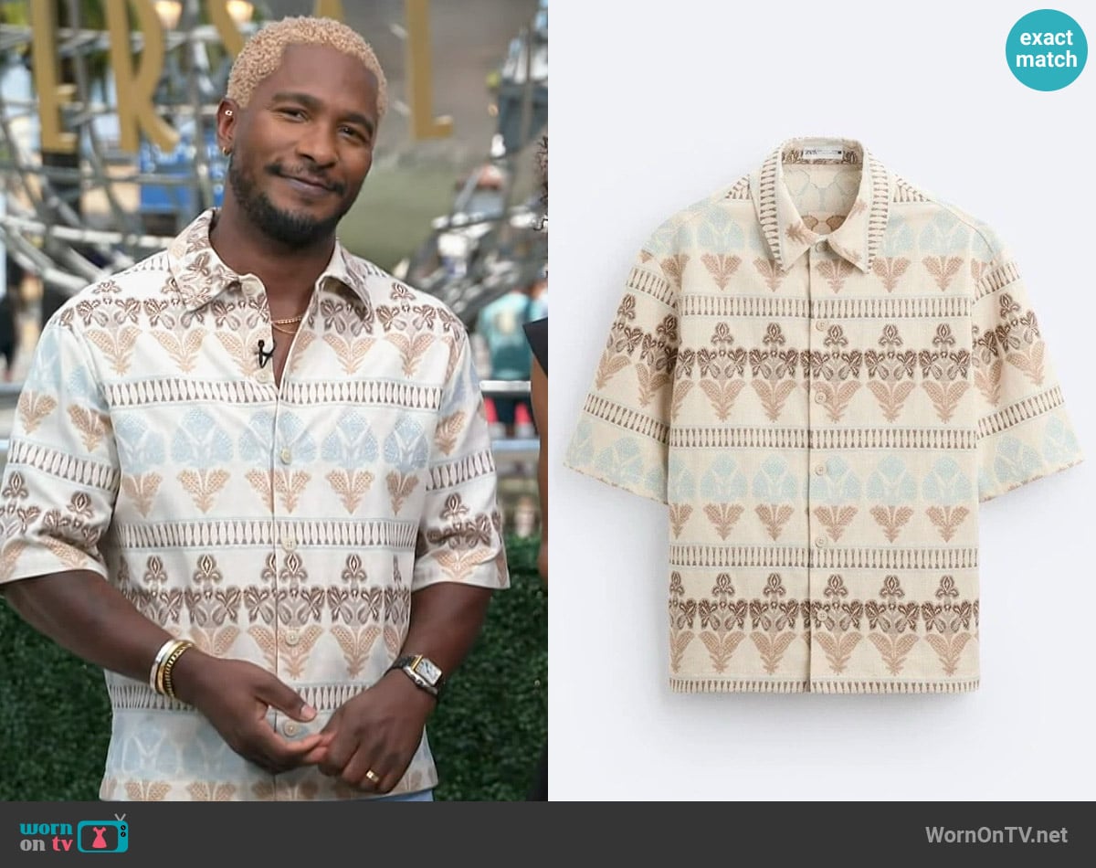 Scott's Zara shirt Scott's Zara shirt