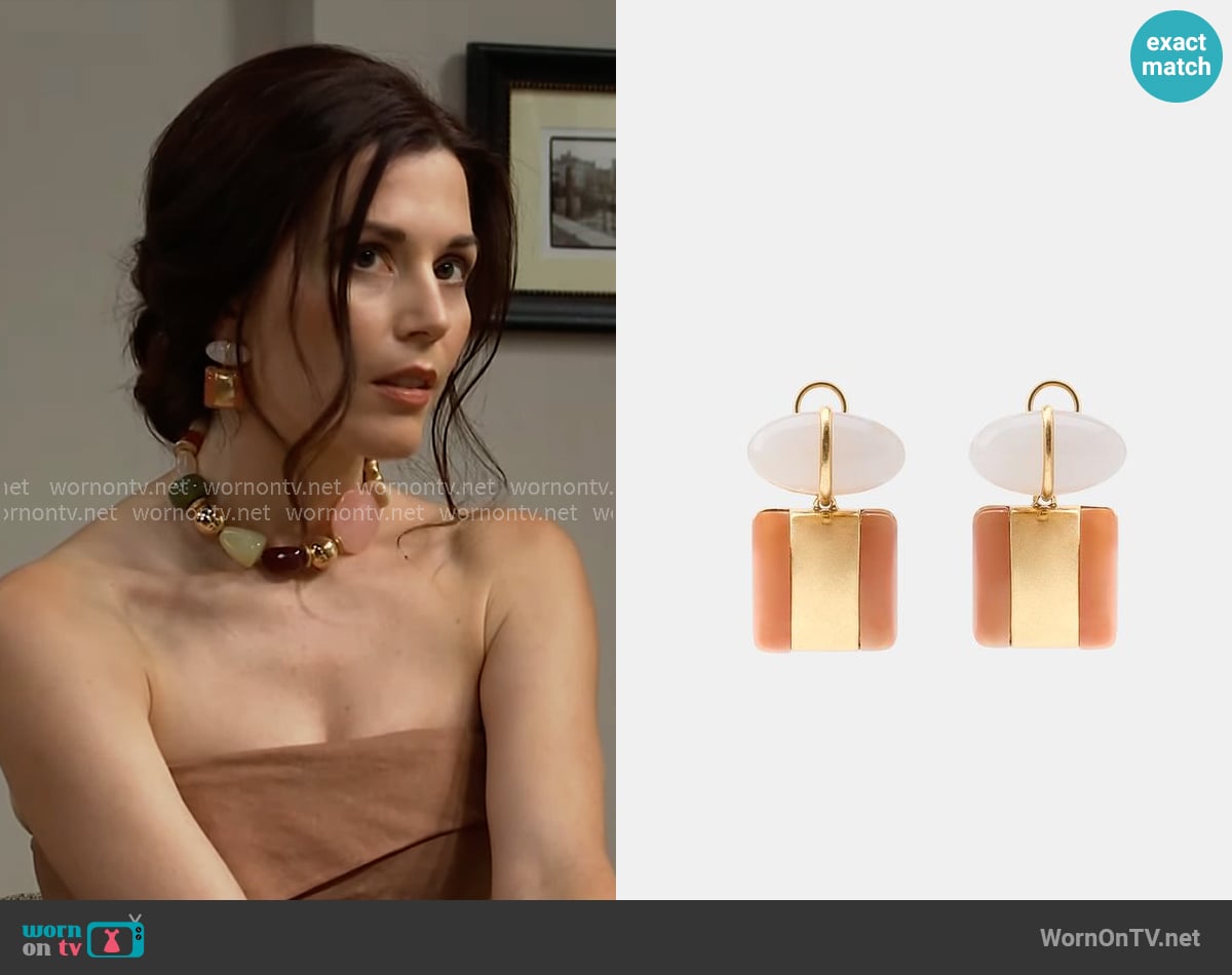 Chloe's Zara earrings
