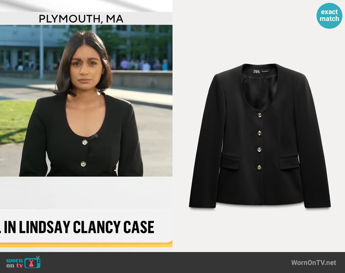 Shanelle Kraul's Zara jacket