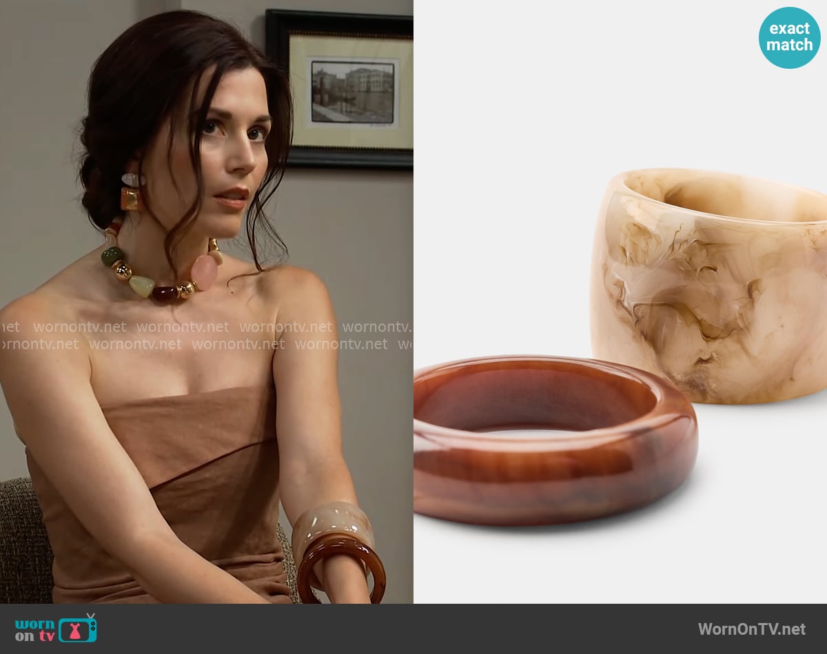 Chloe's Zara bracelets
