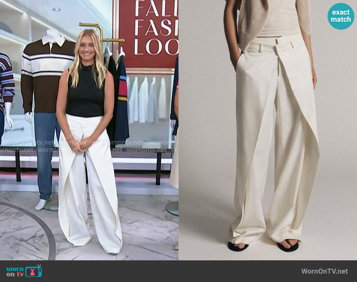 Jasmine Snow's Zara pants