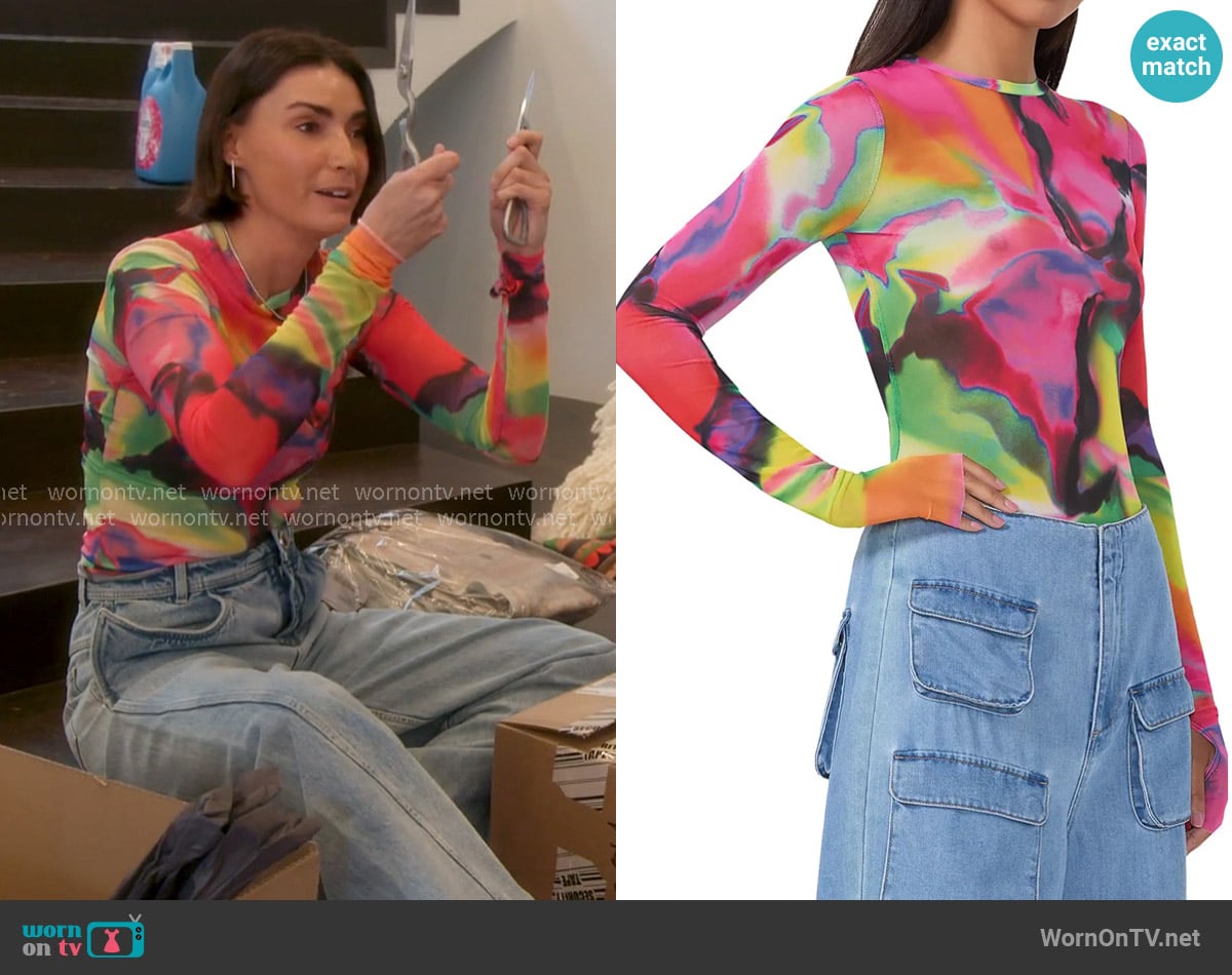 Bronwyn's AFRM top