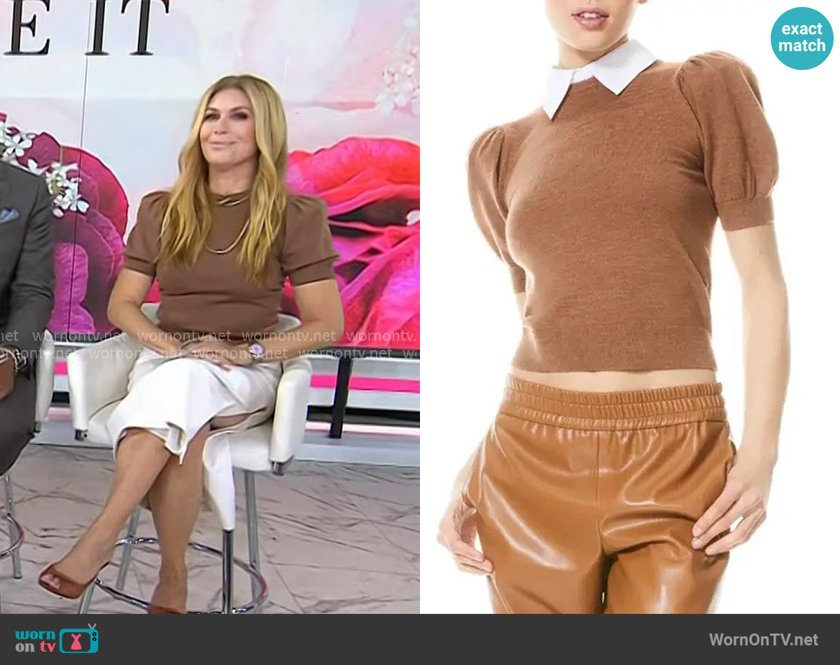 Jill Martin's Alice + Olivia sweater Jill Martin's Alice + Olivia sweater