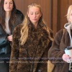 Alix’s fur coat on Earle Meets World