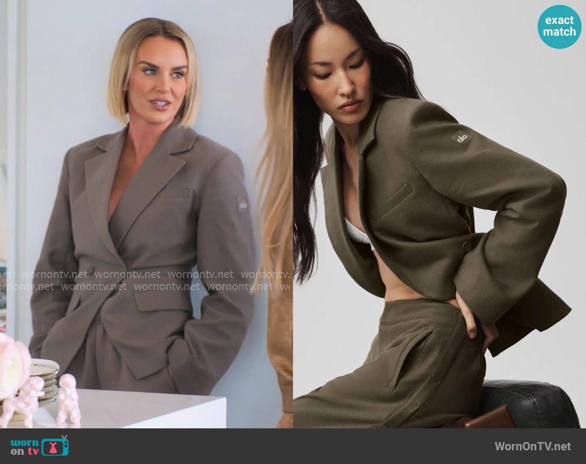 Whitney's Alo Yoga jacket
