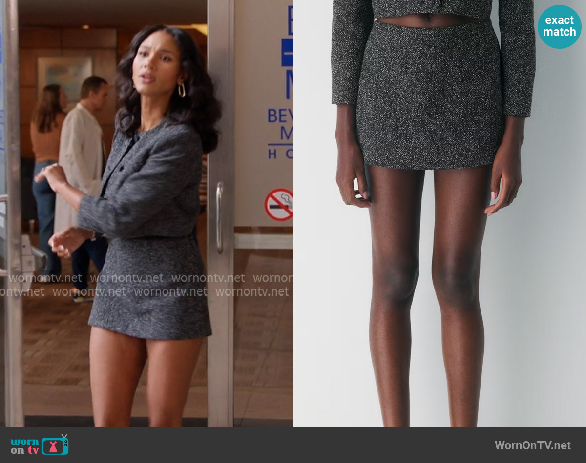 Aritzia Expertise Skort worn by Layla Keating (Greta Onieogou) on All American Aritzia Expertise Skort worn by Layla Keating (Greta Onieogou) on All American