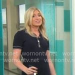 Ashley Bellman’s navy polo dress on CBS Mornings Ashley Bellman’s navy polo dress on CBS Mornings