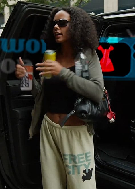 Ava's sweatpants on Next Gen NYC