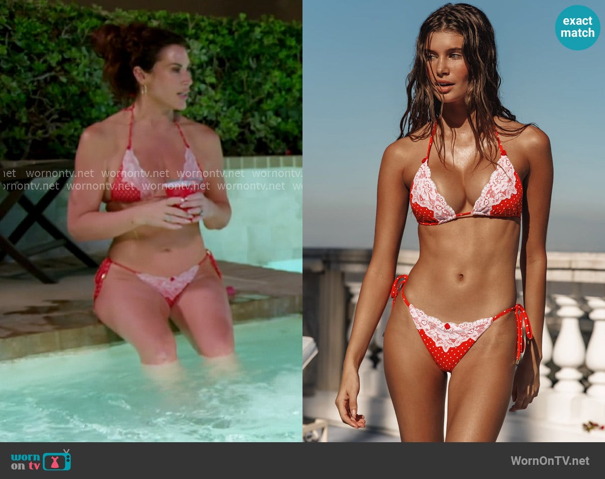 Emily's Beach Bunny bikini top