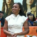 Blayne Alexander’s ivory knot waist dress on Today