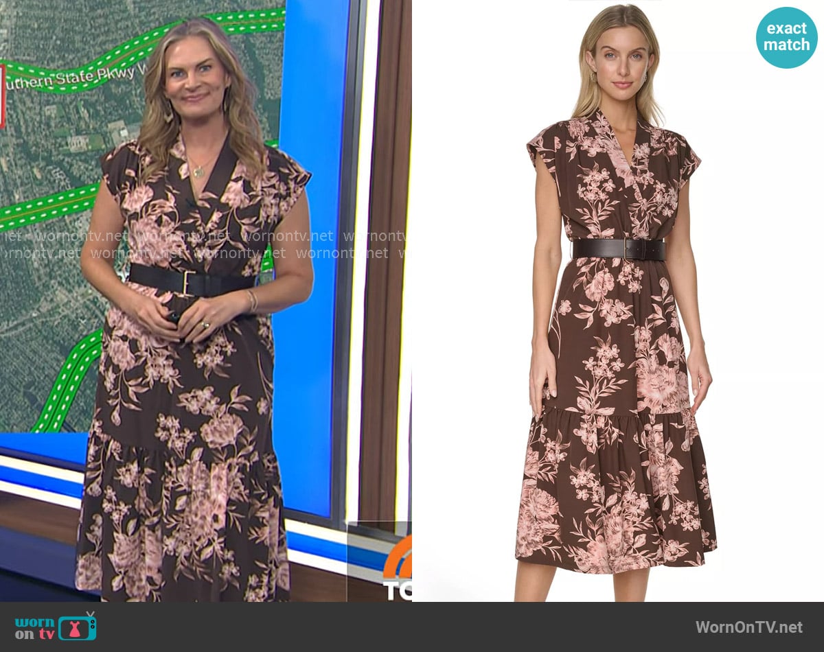 Emily's Calvin Klein dress