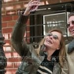 Carole's dark brown leather jacket on The Real Housewives of New York City Carole's dark brown leather jacket on The Real Housewives of New York City