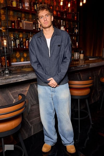 Charlie's navy reunion shirt on Next Gen NYC