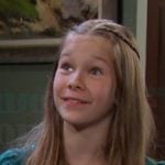 Charlotte’s green tweed dress on Days of our Lives Charlotte’s green tweed dress on Days of our Lives