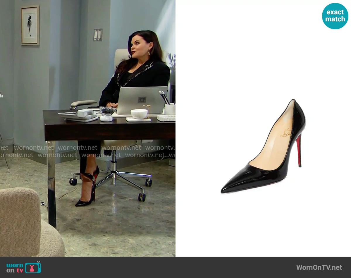 Katie's Christian Louboutin shoes Katie's Christian Louboutin shoes