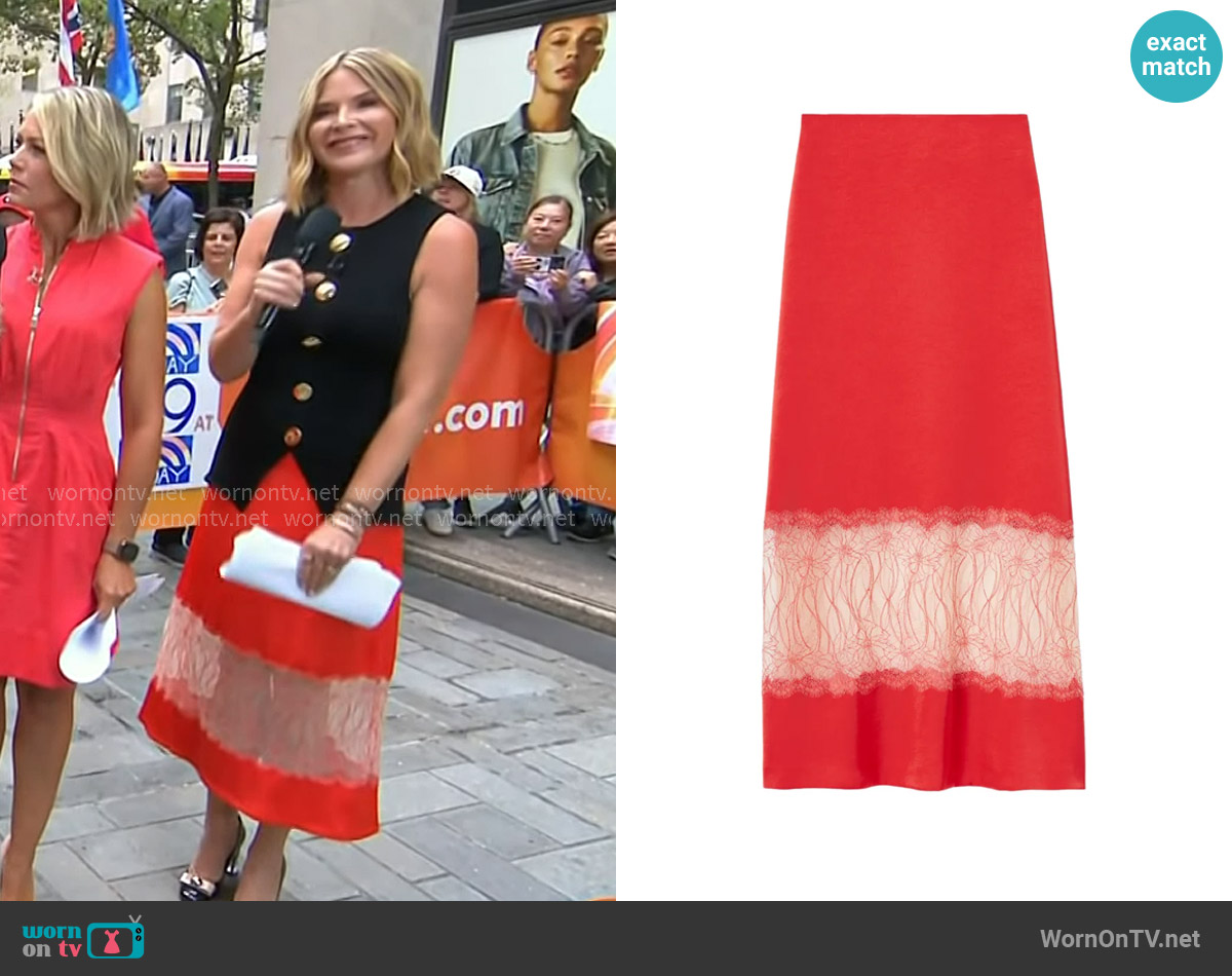 Jenna's Claudie Pierlot skirt Jenna's Claudie Pierlot skirt