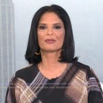 Darlene’s plaid dress on Today