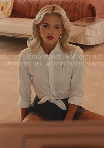 Debbie's white shirt on The Shards