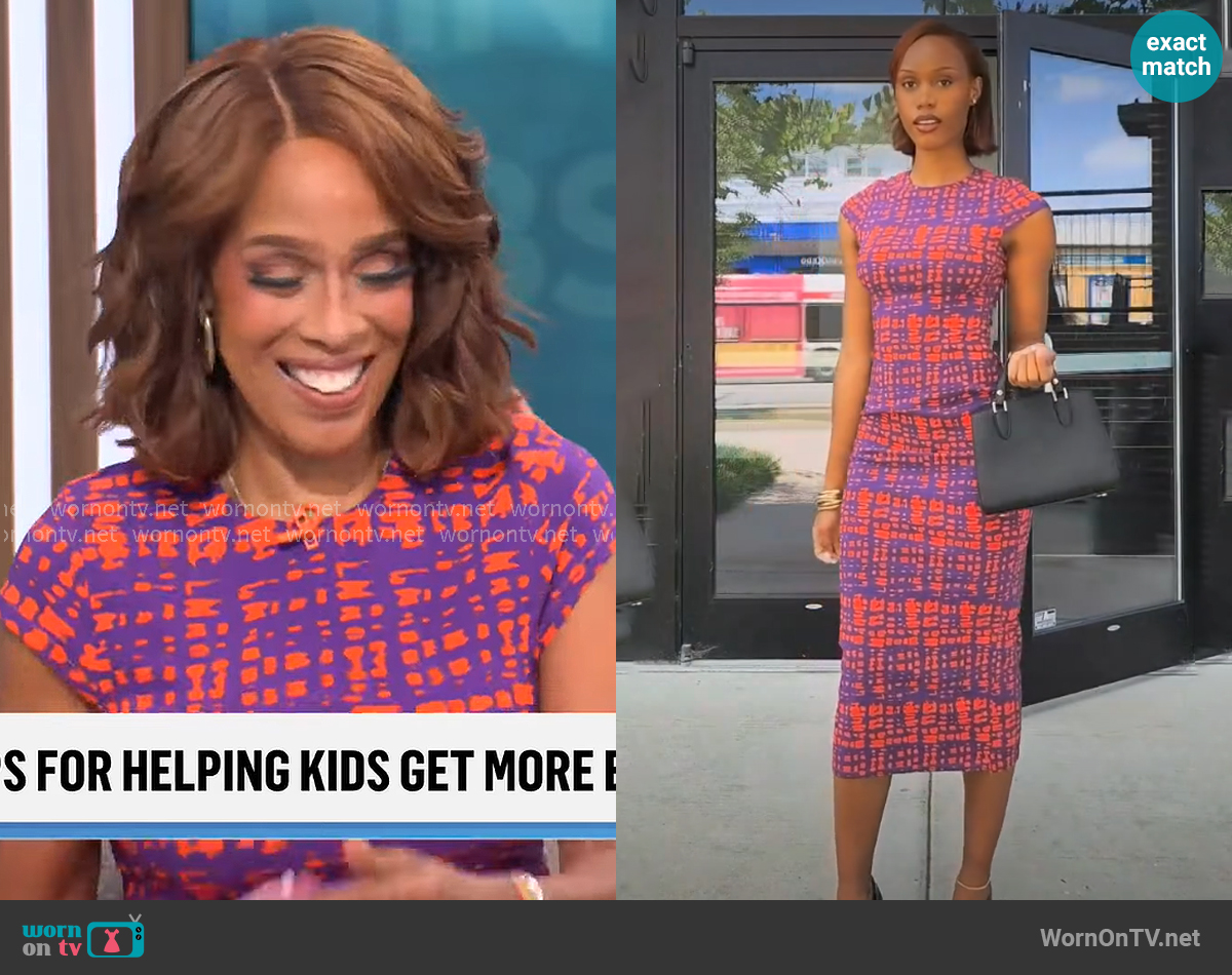 Gayle King's D'iyanu dress Gayle King's D'iyanu dress