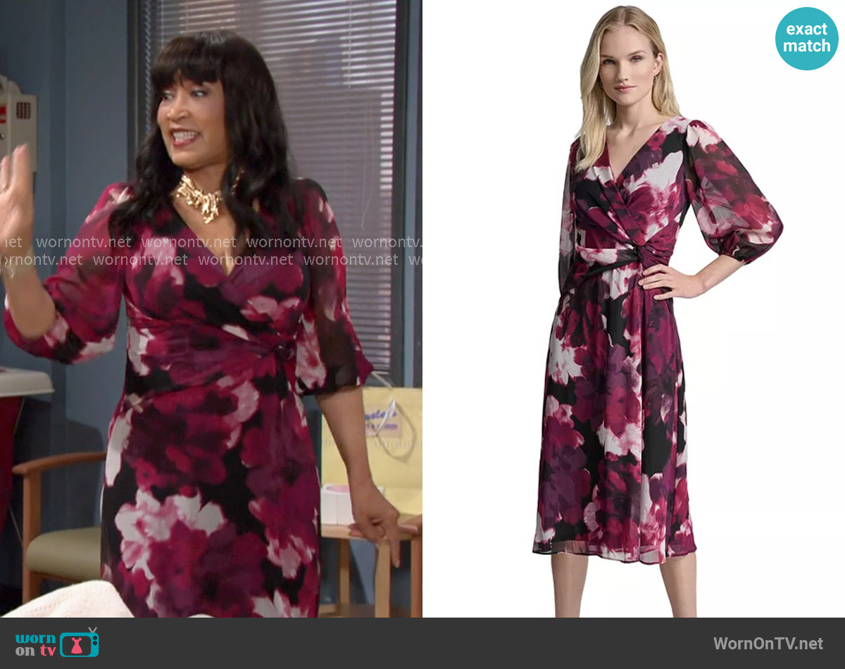 Paulina's DKNY dress