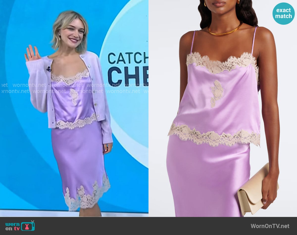 Chelsea Frei's Doen camisole Chelsea Frei's Doen camisole