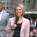 Dylan’s pink blazer on Today Dylan’s pink blazer on Today