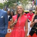 Dylan’s pink coral zip front mini dress on Today Dylan’s pink coral zip front mini dress on Today