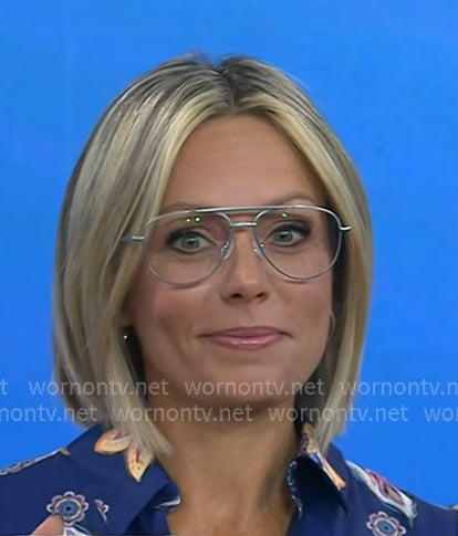 Dylan’s silver aviator glasses on Today Dylan’s silver aviator glasses on Today