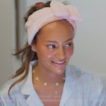 Emira’s blue floral print pajamas on Next Gen NYC Emira’s blue floral print pajamas on Next Gen NYC