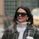 Erika’s brown leather jacket on The Real Housewives of New York City Erika’s brown leather jacket on The Real Housewives of New York City