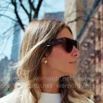 Erin's tortuoise sunglasses on The Real Housewives of New York City Erin's tortuoise sunglasses on The Real Housewives of New York City