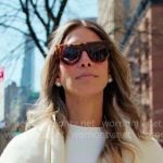 Erin’s tortuoise sunglasses on The Real Housewives of New York City Erin’s tortuoise sunglasses on The Real Housewives of New York City