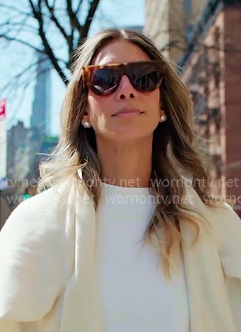 Erin's tortuoise sunglasses on The Real Housewives of New York City