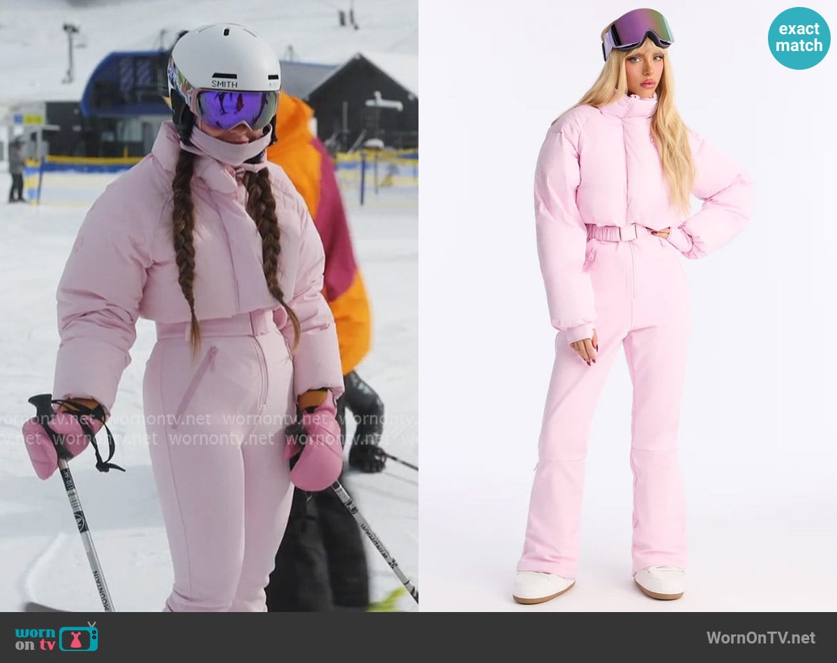 Ariana's Fashion Nova ski suit
