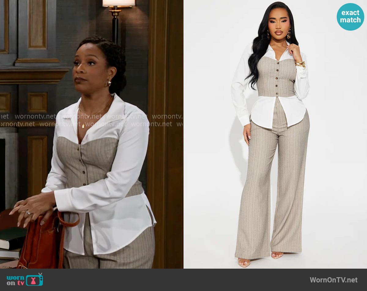 Naomi's Fashion Nova set Naomi's Fashion Nova set
