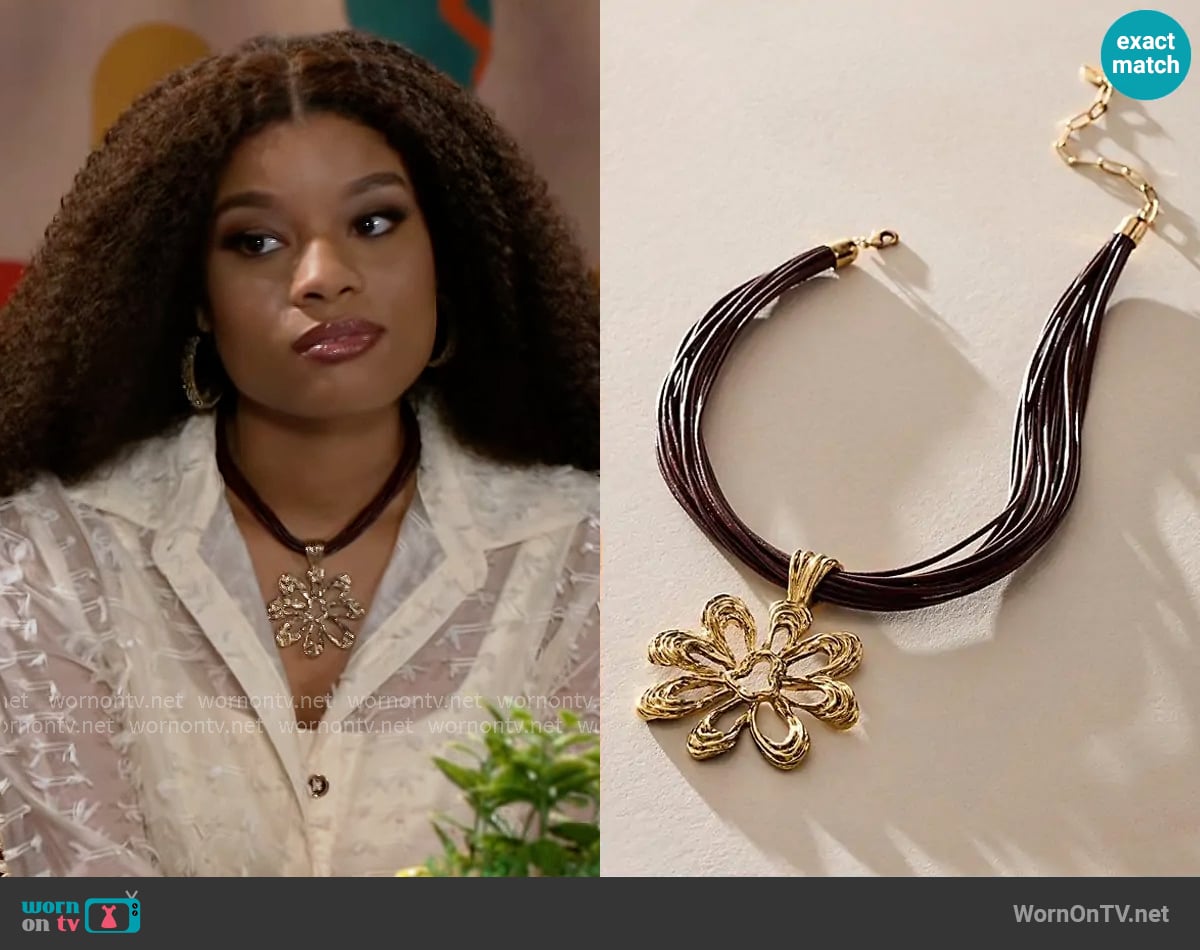 Eva's Free People necklace