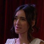 Gabi’s whtie cowl neck dress on Days of our Lives Gabi’s whtie cowl neck dress on Days of our Lives