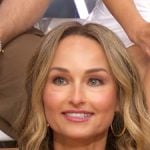 Giada DeLaurentiis’s red scalloped dress on Good Morning America
