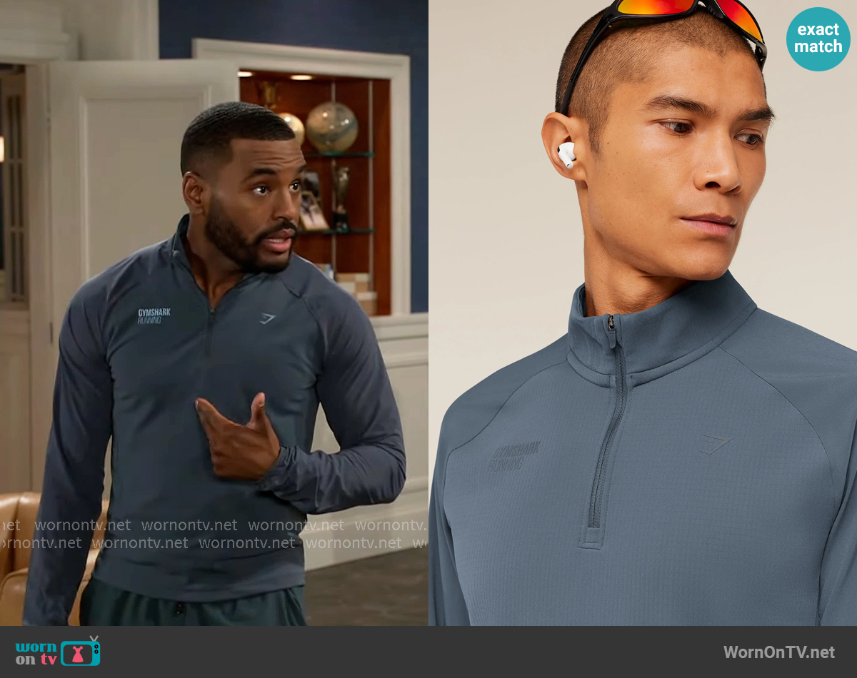 Andre's GymShark top