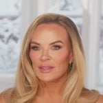 Heather’s fuchsia confessional dress on The Real Housewives of Salt Lake City