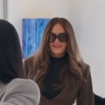 Heather’s leather waist pants on The Real Housewives of Salt Lake City
