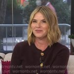 Jenna’s brown cardigan on Today