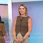 Jenna’s brown veset on Today