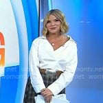 Jenna's grey plaid skirt on Today Jenna's grey plaid skirt on Today