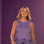 Jenna’s purple opening scene top and skirt on Today
