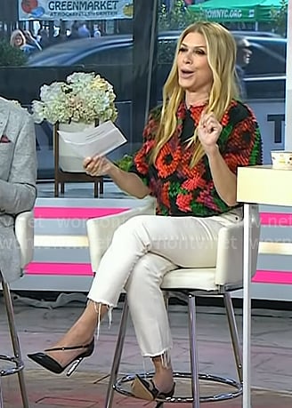 Jill’s black heel pumps on Today Jill’s black heel pumps on Today
